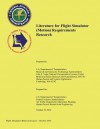 Literature for Flight Simulator (Motion) Requirements Research - U.S. Department of Transportation