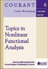 Topics in Nonlinear Functional Analysis - Louis Nirenberg