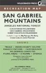 San Gabriel Mountains Recreation Map: Angeles National Forest/Cucamonga Wilderness/San Gabriel Wilderness - Wilderness Press