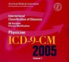 ICD-9-CM 2005 Vol. 1 ASCII File on CD-ROM, Single User - American Medical Association