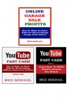 3 ONLINE BUSINESS OPPORTUNITY BUNDLE: ONLINE GARAGE SALES + YOUTUBE QUICK CASH BOOKS 1 & 2 - Red M