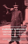 Curious Survivals - Habits and Customs of the Past That Still Live in the Present - George Williamson