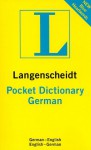 Langenscheidt Pocket German Dictionary: German-English English-German (Langenscheidt Pocket Dictionary) - Langenscheidt Editorial