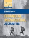 Working Papers, Vol 1, to accompany Weygandt Financial & Managerial Accounting - Jerry J. Weygandt