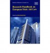 Research Handbook on European State Aid Law (Research Handbooks in European Law) - Erika Szyszczak