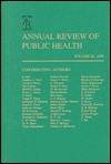 Annual Review of Public Health, Volume 20 - Jonathan E. Fielding