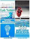 Nursing School Study Pack (Drug Reference, Labs, Mnemonics, EKG) 4 best selling books for nursing students - Jon Haws