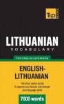 Lithuanian Vocabulary for English Speakers - 7000 Words - Andrey Taranov