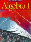 Holt Algebra 1: Student Edition Algebra 1 2003 - James E. Schultz, Paul A. Kennedy, Wade Ellis, Kathleen A. Hollowell