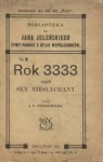 Rok 3333 czyli Sen niesłychany - Julian Ursyn Niemcewicz