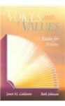 Voices and Values: A Reader for Writers - Janet M. Goldstein, Beth Johnson