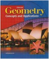 Geometry Concepts and Applications Student Edition 2001 - Jerry Cummins, Tim Kanold