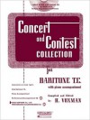 Concert and Contest Collection for Baritone T.C. - Book/CD Pack - H. Voxman