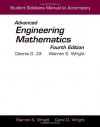 Student Solutions Manual To Accompany Advanced Engineering Mathematics - Warren S. Wright