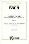 Cantata No. 120 -- Gott, Man Lobet Dich in Der Stille: Satb with Satb Soli - Johann Sebastian Bach