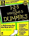 1-2-3 for Windows 5 for Dummies - John Walkenbach