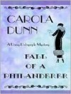 Fall of a Philanderer (Daisy Dalrymple, #14) - Carola Dunn