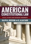 American Constitutional Law, Volume II: The Bill of Rights and Subsequent Amendments: 2 (American Constitutional Law: The Bill of Rights & Subsequent Amendments (V2)) - Ralph A. Rossum, G. Alan Tarr