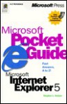 Microsoft Pocket Guide to Microsoft Internet Explorer 5 - Stephen L. Nelson