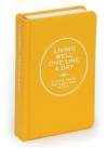 Living Well One Line A Day: A Five-Year Reflection Book - Chronicle Books