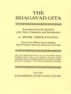 The Bhagavad Gita: Song of the Lord - Swami Nikhilananda