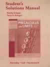 A Graphical Approach to Precalculus with Limits Student's Solutions Manual: A Unit Circle Approach - Norma F. James, Margaret L. Lial, Gary K. Rockswold, John Hornsby