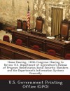 House Hearing, 110th Congress: Hearing to Review U.S. Department of Agriculture's Release of Program Beneficiaries Social Security Numbers and the de - T.G. Bishop, U S Government Printing Office (Gpo)