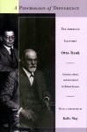 A Psychology of Difference: The American Lectures - Otto Rank