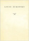 "A" - Louis Zukofsky, Barry Ahearn