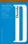 la descontrucción en las fronteras de la filosofía - Jacques Derrida