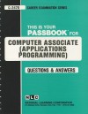 Computer Associate (Applications Programming) - Jack Rudman, National Learning Corporation