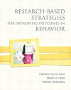 Research-Based Strategies for Improving Outcomes in Behavior - Kathleen L. Lane, Bryan G. Cook, Melody G. Tankersley