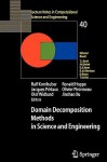 Domain Decomposition Methods In Science And Engineering (Lecture Notes In Computational Science And Engineering) - Ralf Kornhuber