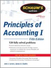 Schaum's Outline of Principles of Accounting I, Fifth Edition (Schaum's Outline Series) - Joel Lerner, James Cashin