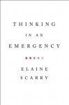 Thinking in an Emergency (Norton Global Ethics Series) - Elaine Scarry