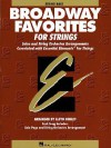 Essential Elements Broadway Favorites for Strings - String Bass - Bernard Scott