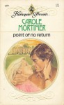 Point Of No Return - Carole Mortimer