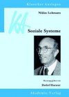 Niklas Luhmann: Soziale Systeme - Detlef Horster