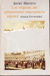 Los orígenes del pensamiento reaccionario español - Javier Herrero