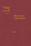 Observers for Linear Systems - John O'Reilly