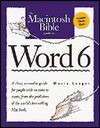 The Macintosh Bible Guide to Word 6 - Maria Langer