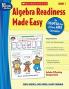 Algebra Readiness Made Easy: Grade 1: An Essential Part of Every Math Curriculum - Mary Cavanagh, Carole E. Greenes, Carol Findell