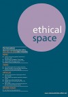 Ethical Space Vol.5 Nos 1/2 2008 - Richard Keeble