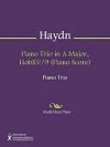 Piano Trio in A Major, HobXV/9 (Piano Score) - Franz Haydn