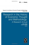 Research in the History of Economic Thought and Methodology, Volume 30A: A Research Annual - Ross B. Emmett, Jeff E. Biddle