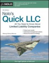 Nolo's Quick LLC: All You Need to Know About Limited Liability Companies - Anthony Mancuso