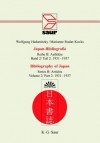 Bibliography of Japan: Verzeichnis Deutschsprachiger Japanbezogener Veroffentlichungen - Wolfgang Hadamitzky, Marianne Rudat-Kocks