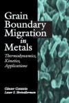 Grain Boundary Migration in Metals: Thermodynamics, Kinetics, Applications - G. Gottstein, Lasar Shvindlerman