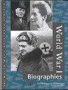 World War I: Biographies - Tom Pendergast, Sara Pendergast, Christine Slovey