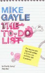 The To-Do List - Mike Gayle